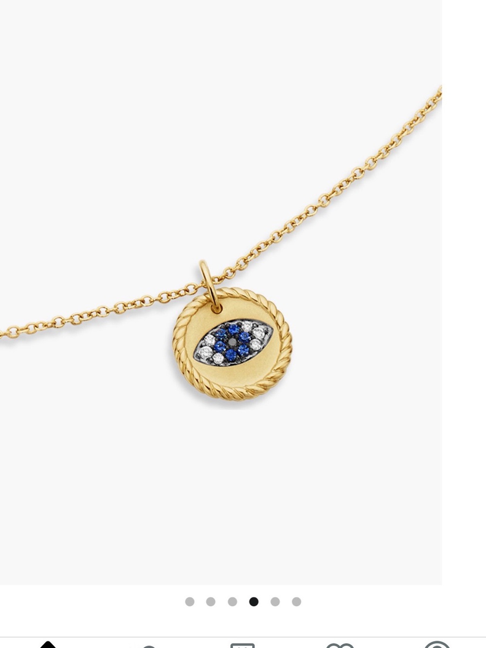 David Yurman Evil Eye.
Necklace and charm
No dust bag or tags - Picture 7 of 7